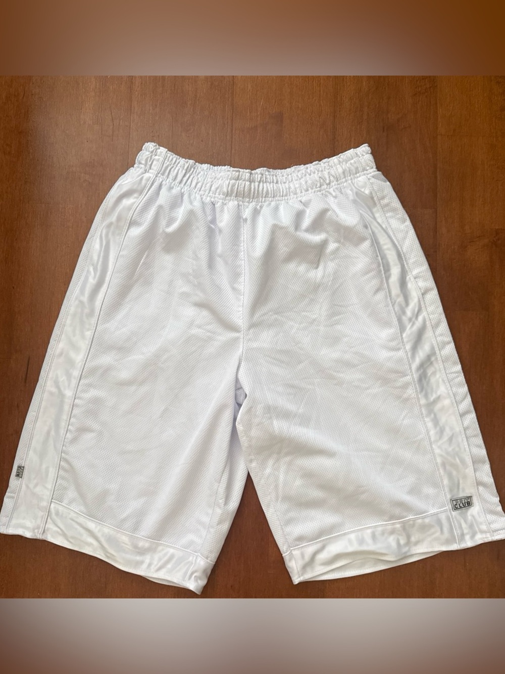 NWT White Pro Club Men’s Basketball Shorts Size XL